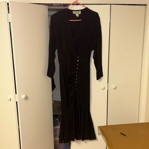 Lola collections by Barbara Barbara midi evening gown